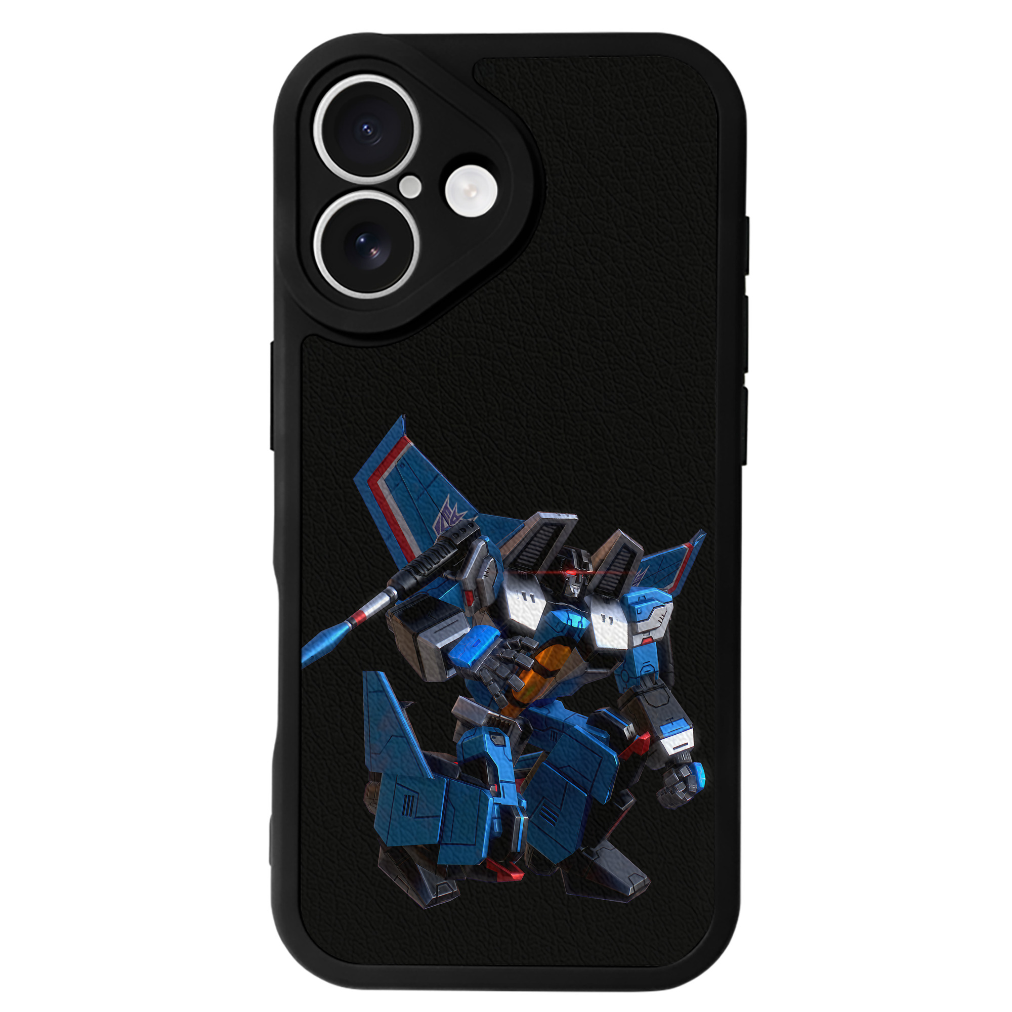 （画像用） Transformers トランスフォーマー 【iPhone 16シリーズ対応】シリコンスマホケース（レザー調） 材質：シリコン
